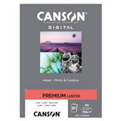 CANSON Papier Digital Premium Lustr 255g 10x15cm 20 feuilles